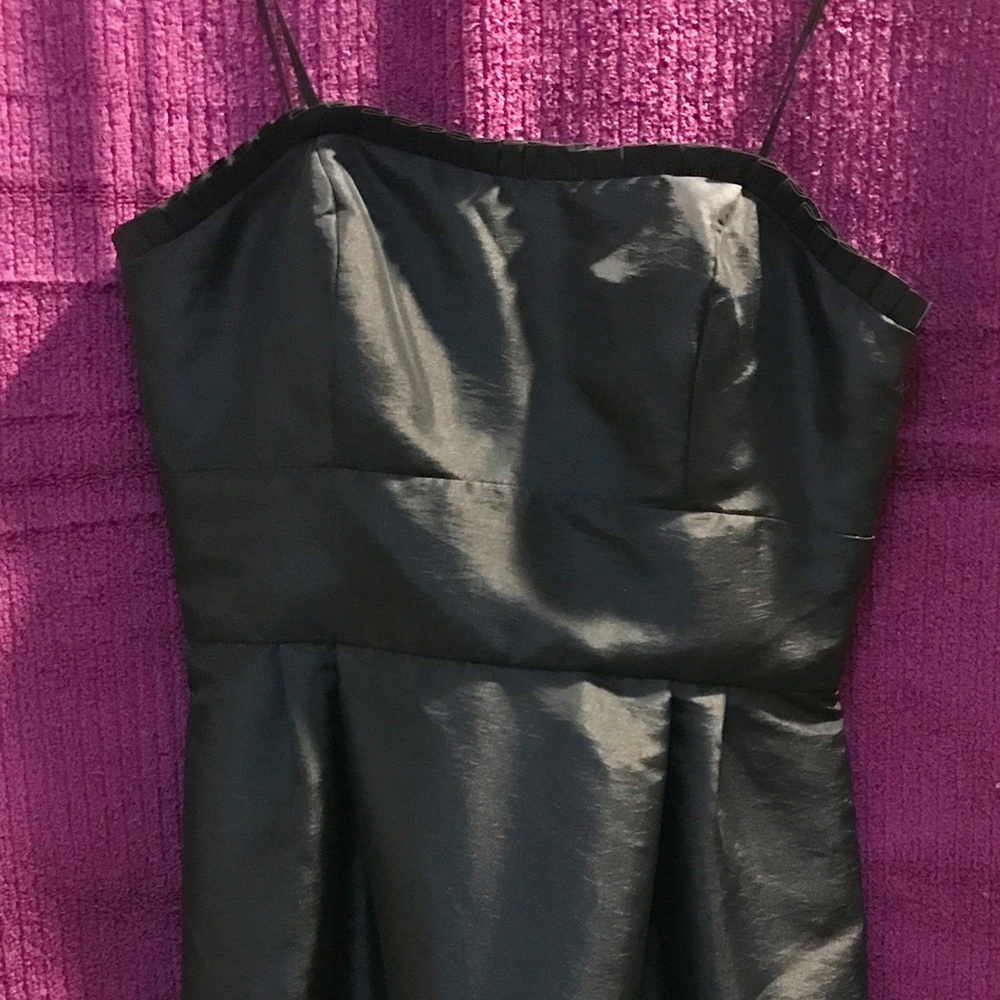 Black mini dress
